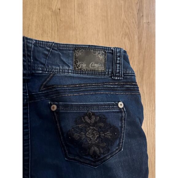 Candie's Dark Wash Skinny Jeans - Picture 4 of 4